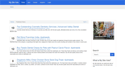 Desktop Screenshot of mysitevote.com